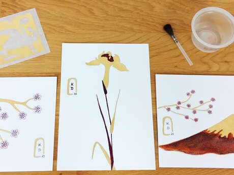 Atelier d'exception - Enluminure japonaise