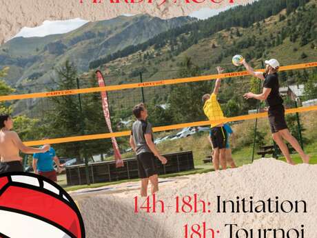 Initiation Beach Volley avec AS Monaco Volley Ball