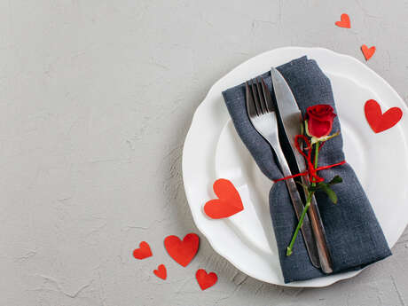 Soirée Saint Valentin au restaurant Le Vieux Moulin