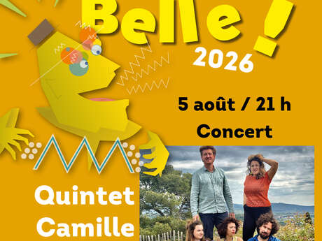 Festival L'Échalapée Belle - Concert Quintet Camille Heim