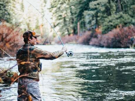 Parcours pêche "Le Borne en aval des étroits"