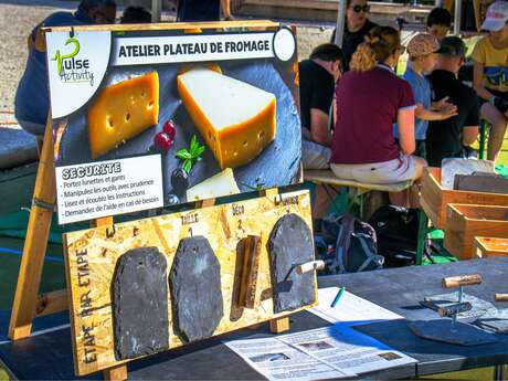 Atelier "Confection d'un plateau de fromage"
