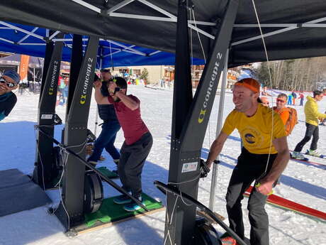 Simulateur de poussée SkiErg