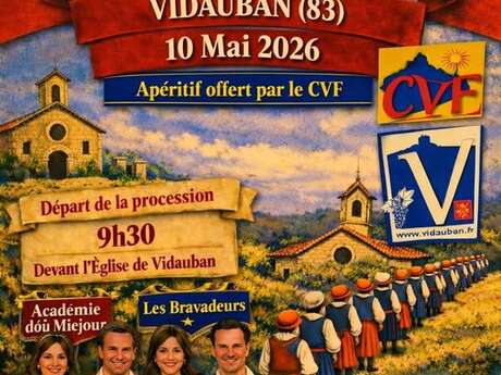 Fête de la Saint Pons -  Procession à la Chapelle - Repas sous la pinède