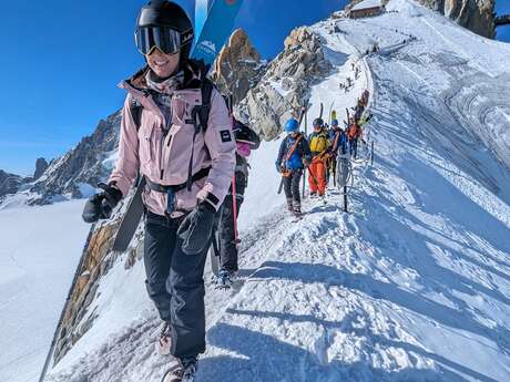 Vallée Blanche descent