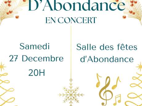 Kerstconcert van de Harmonie d'Abondance