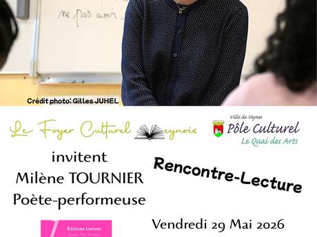 Rencontre-lecture avec Milène TOURNIER, poète performeuse
