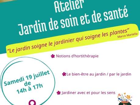 Atelier "Jardin de soin et de santé"