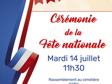 Cérémonie de la Fête Nationale