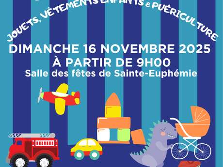 Bourse aux jouets et vêtements enfant et puericulture