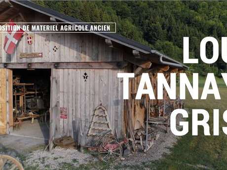 Visit Lou Tannay Gris: Exhibition of old farming equipment
