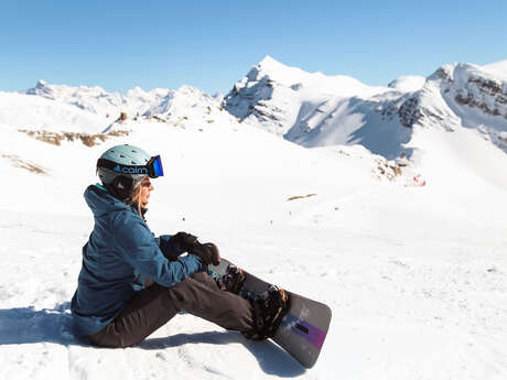 Essais de matériel de snowboard