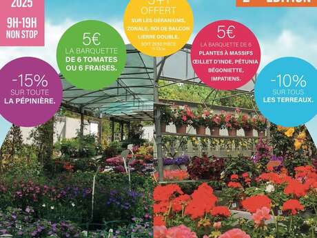 Journées exceptionnelles de la Ferme Florale - 2e édition