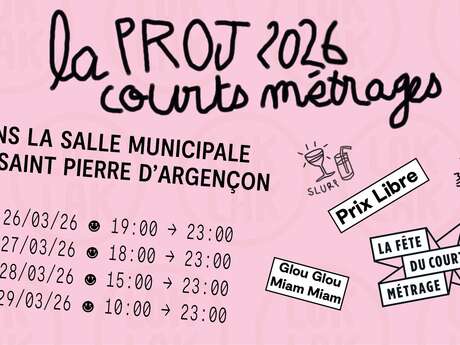 LA PROJ 2026 - La fête du court-métrage