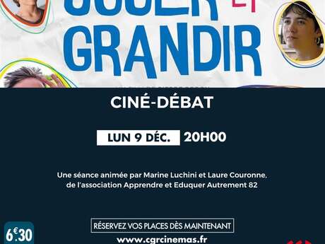 Ciné-débat - Jouer et grandir