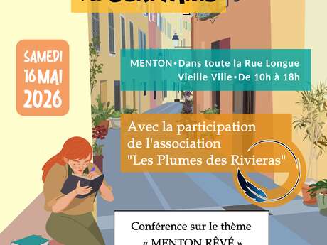 Tag der Schriftsteller "Rue Longue / Altstadt von Menton"