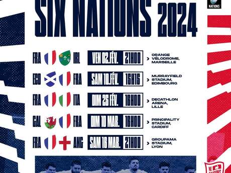 Tournoi des 6 Nations match France – Irlande