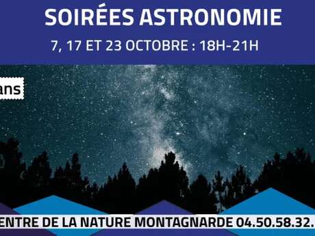Soirée astronomie