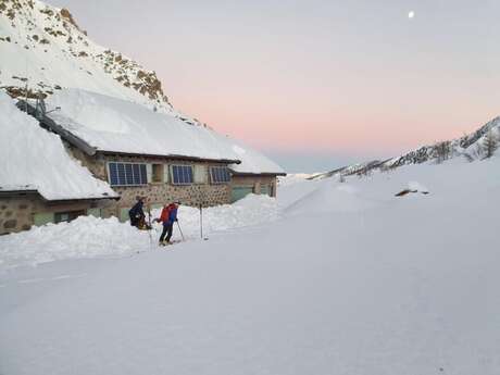 Refuge des Merveilles, winter