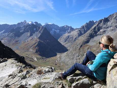 Le Col de Laurichard au départ du Col du Lautaret