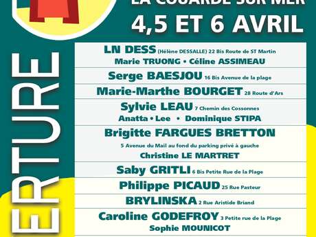 Eröffnung von Künstlerateliers