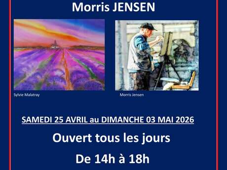 Peinture de Sylvie Baillart -Malatray et Morris Jensen