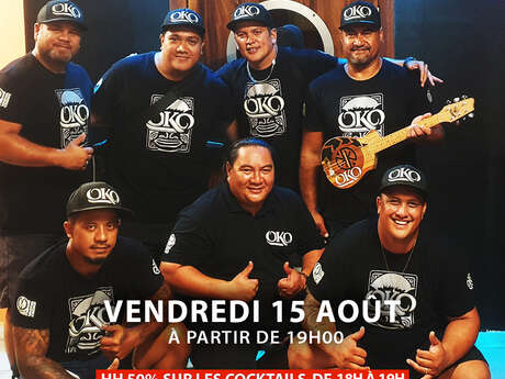 Oko nui en concert - Prin's Bar Tahiti
