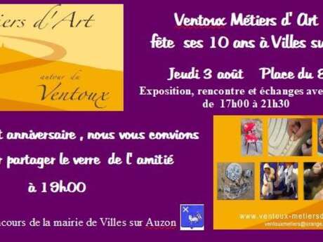 Ventoux Métiers d'Art fête ses 10 ans!
