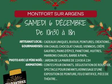 Marché de Noël : marché artisanal et animations