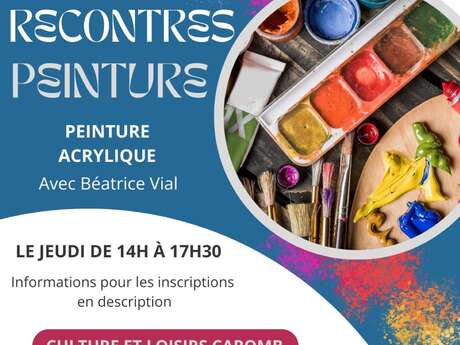 Cours Rencontre peinture