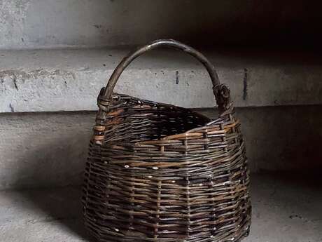Atelier Vannerie : création d'un petit panier seau asymétrique