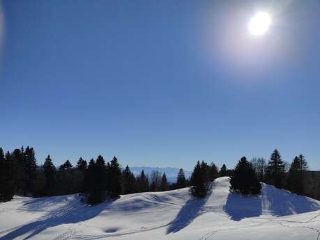 Randonnée raquettes : Les Balcons du Lac du Bourget