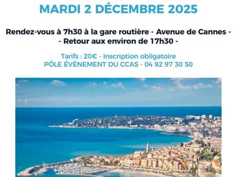 Journée au marché de San Remo - CCAS