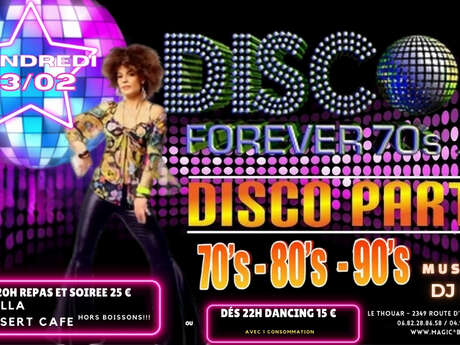 Soirée Disco au Thouar