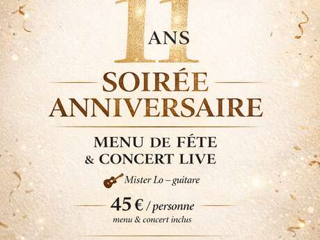 Le restaurant Dix’Vin fête son Anniversaire à Cadenet