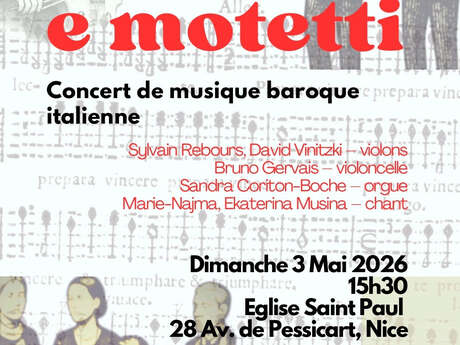 Trésors retrouvés de l'Italie baroque - Concert de musique baroque italienne