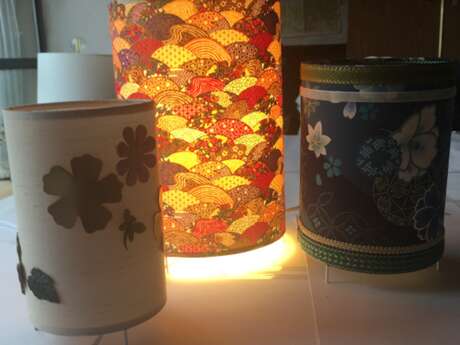 Création d'un abat-jour avec Chrystelle Darmet Jondot - Atelier