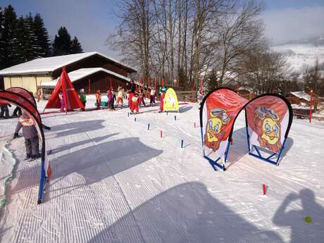 Group ski lessons: Piou-Piou