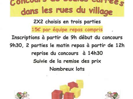 Concours de boules carrées