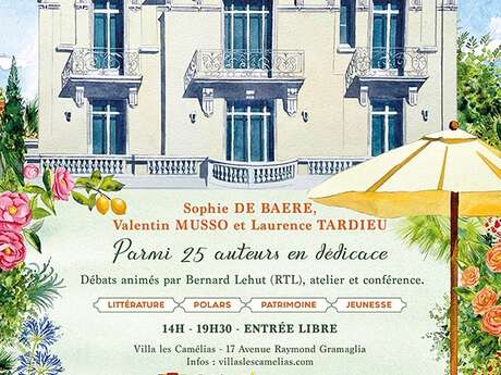 LES AUTEURS AU JARDIN