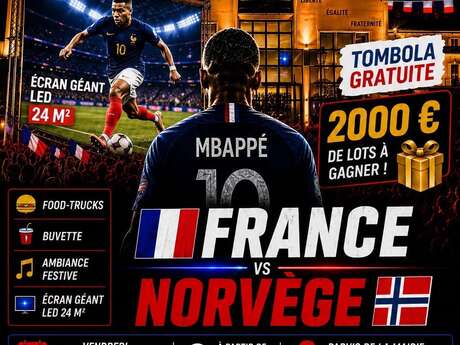 Match France/Norvège