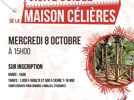 Visite guidée de la maison Célières et ses jardins