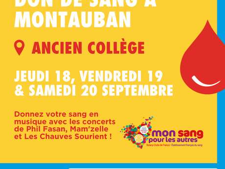 Donación de sangre en el Old College