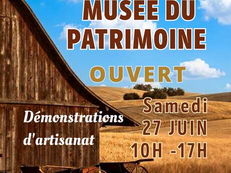Ouverture du musée du patrimoine