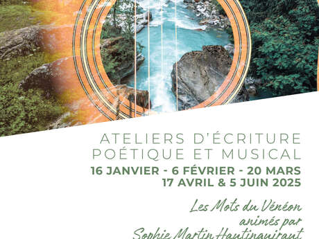 Poetic and musical writing workshops - Les Mots du Vénéon