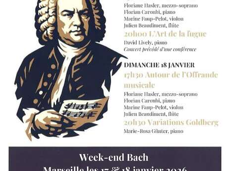 Jean Sébastien Bach : 4 concerts exceptionnels