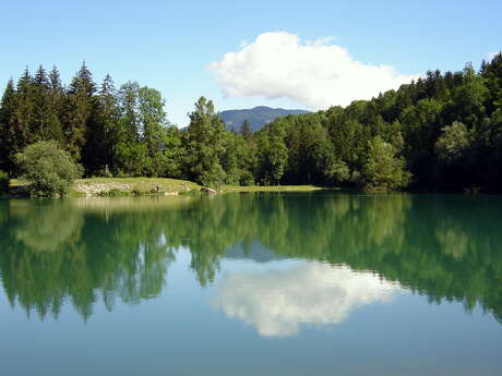 Plan d'eau de pêche de La Motte-en-Bauges