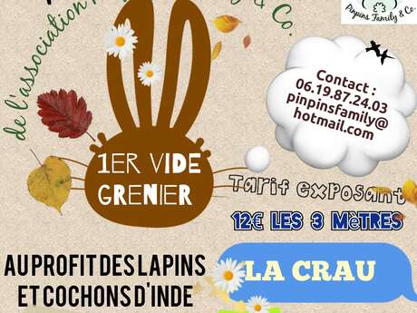 Vide grenier solidaire des  Pinpins