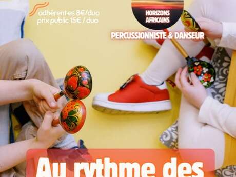 Atelier :  Au rythme des percussions - de 4 à 6 ans