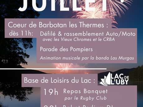 Fête du 14 juillet à Cazaubon - Barbotan-les-Thermes